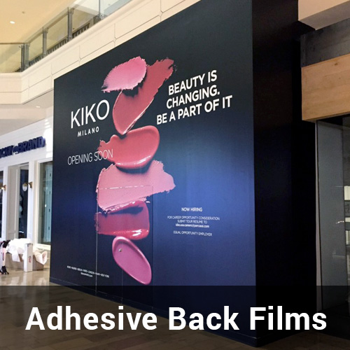 Adhesive Back Films